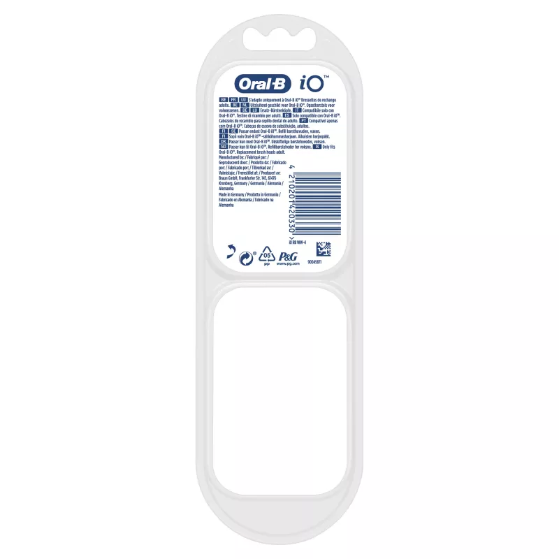 Oral-B 80365502 tandenborstelkop 4 stuks wit