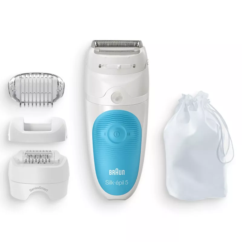 Braun Silk-épil 5 SES 5-605 28 pincetten blauw, wit