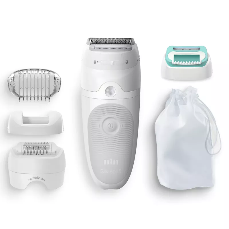 Braun Silk-épil 5 81770430 epileerapparaat 28 pincetten wit