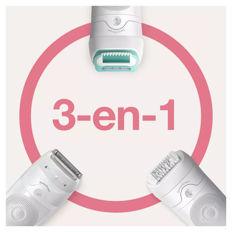 Braun Silk-épil 5 81770430 epileerapparaat 28 pincetten wit