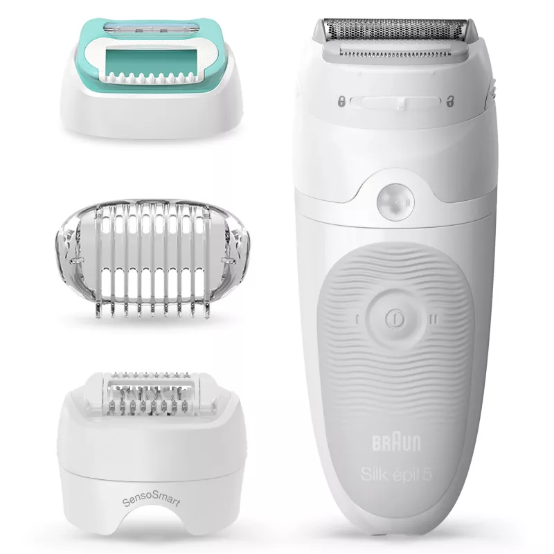 Braun Silk-épil 5 81770430 epileerapparaat 28 pincetten wit