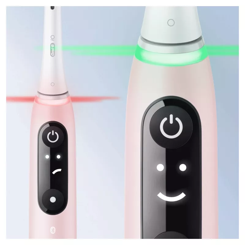 Oral-B iO 6S elektrische tandenborstel voor volwassenen roze, wit