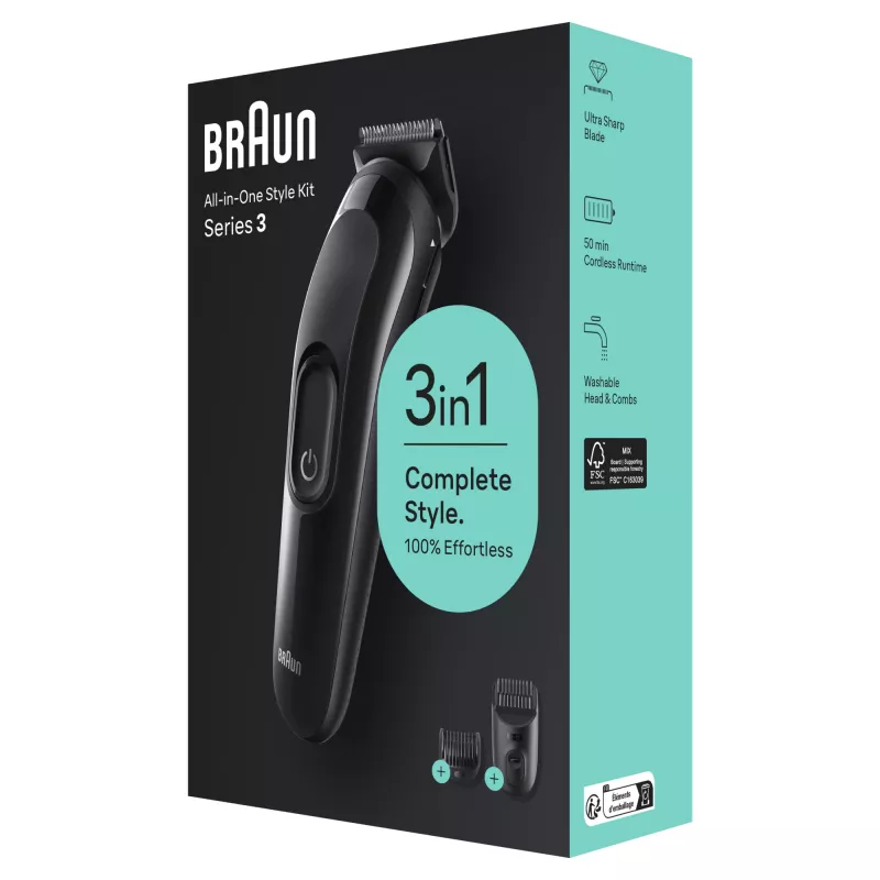 Braun SK2400 Styling Kit, zwart