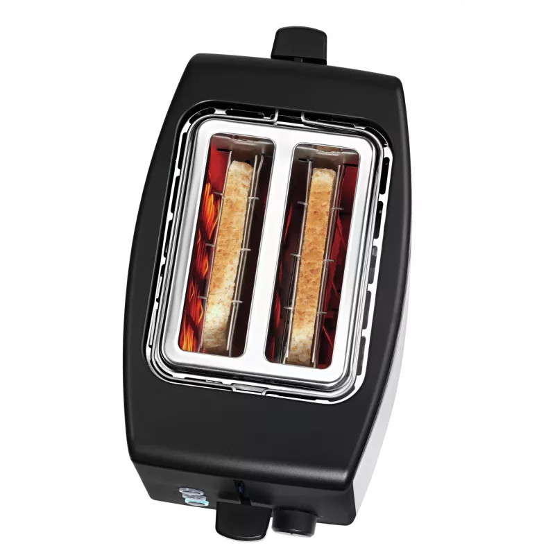 WMF Bueno 0414110011 7 2 plakje(s) 800 W zwart, zilver
