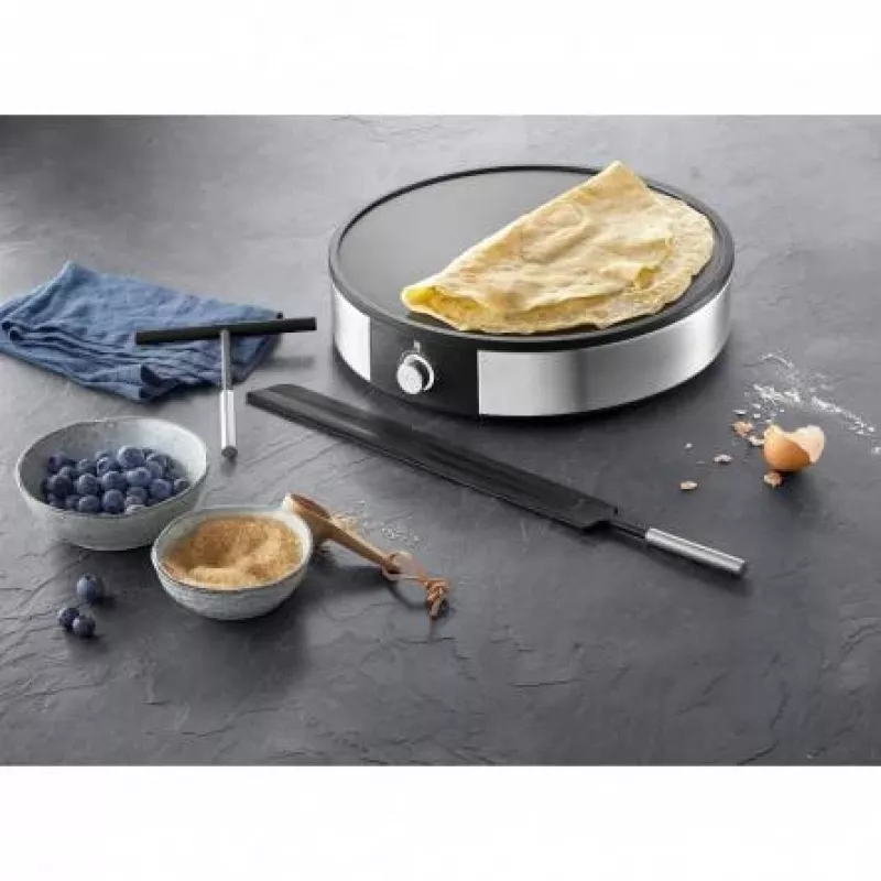WMF Lono Crêperie crêpemaker 1 crêpe(s) 1600 W zwart, zilver