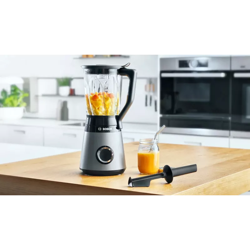 Bosch MMB6172SN staafmixer 1,5 l tafelmixer 1200 W zwart, roestvrij staal