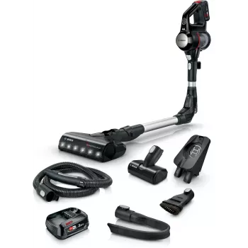 Bosch BCS712E steelstofzuiger/elektrische bezem accu zakloos 0,3 l zwart 3 Ah