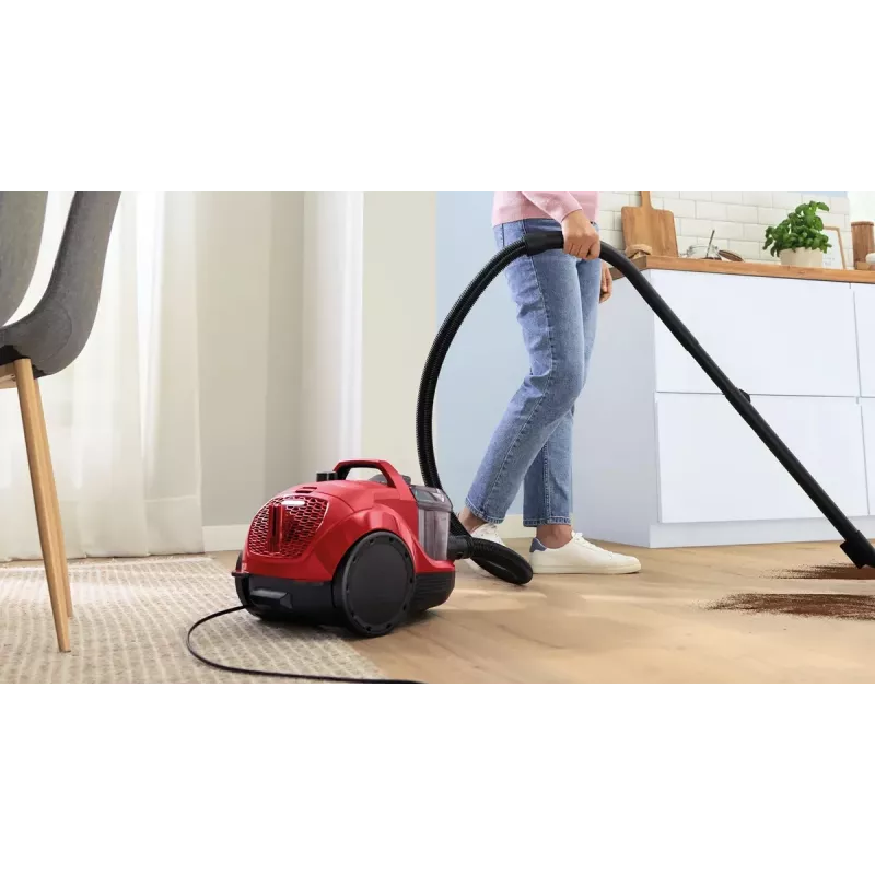 Bosch BGS21CAR stofzuiger 2 l bodemstofzuiger droog 750 W zakloos