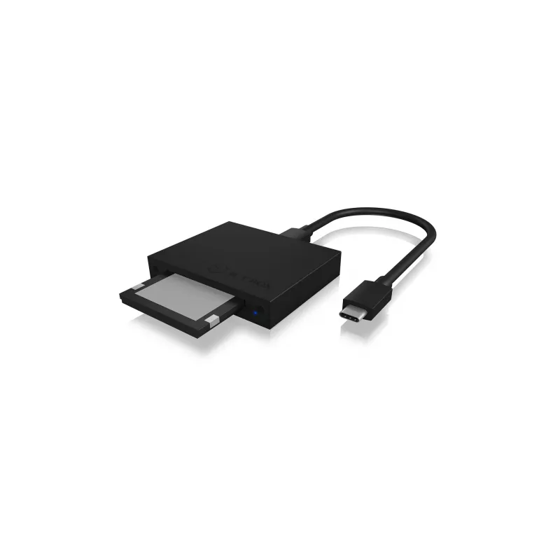 ICY BOX IB-CR402-C31 kaartlezer USB 3.1 (Gen 2) Type-C™ zwart
