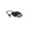 ICY BOX IB-CR402-C31 kaartlezer USB 3.1 (Gen 2) Type-C™ zwart