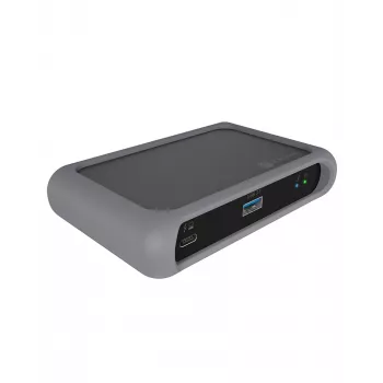 ICY BOX IB-HUB801-TB4 Thunderbolt 4 40000 Mbit/s antraciet, zwart