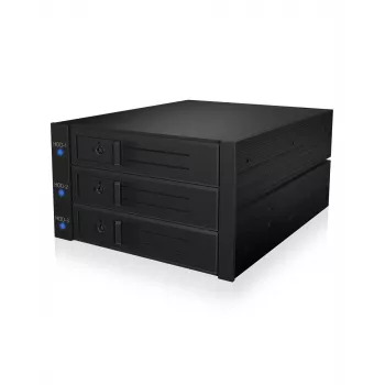 ICY BOX IB-573SSK-12G 8,89 cm (3,5 inch) backplane zwart