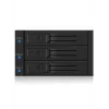 ICY BOX IB-573SSK-12G 8,89 cm (3,5 inch) backplane zwart