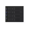 ICY BOX IB-574SSK-12G 8,89 cm (3,5 inch) backplane zwart