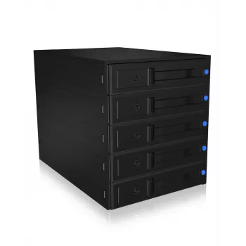 ICY BOX IB-575SSK-12G 8,89 cm (3,5 inch) backplane zwart
