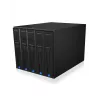 ICY BOX IB-575SSK-12G 8,89 cm (3,5 inch) backplane zwart
