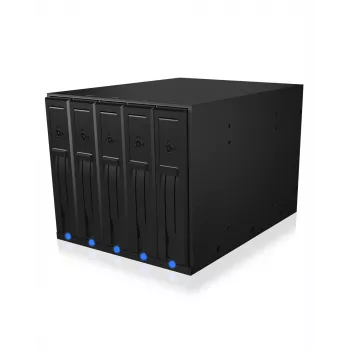 ICY BOX IB-575SSK-12G 8,89 cm (3,5 inch) backplane zwart
