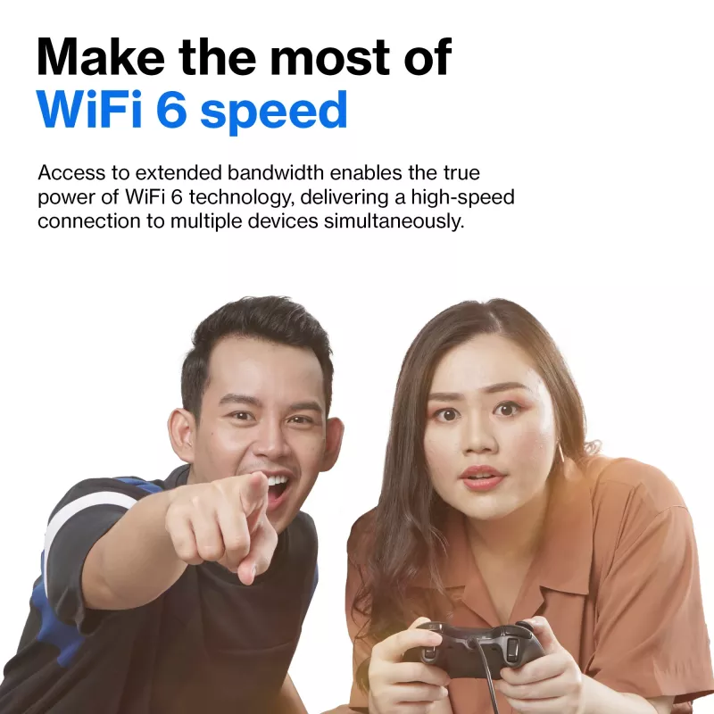 Linksys AX5400 Whole Home Mesh WiFi 6 dual-band systeem, 2-pack