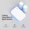 Linksys Velop Micro 6 mesh-systeem – dual-band WiFi 6 AX3000 (3-pack)