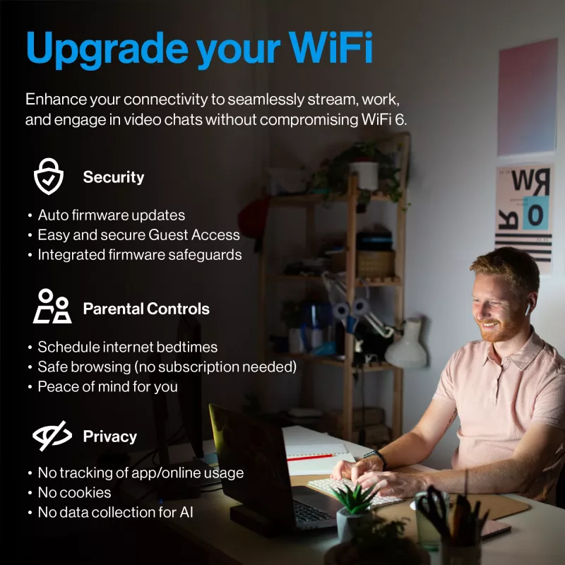 Linksys Velop Micro 6 mesh-systeem – dual-band WiFi 6 AX3000 (3-pack)