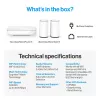 Linksys Velop Micro 6 mesh-systeem – dual-band WiFi 6 AX3000 (3-pack)