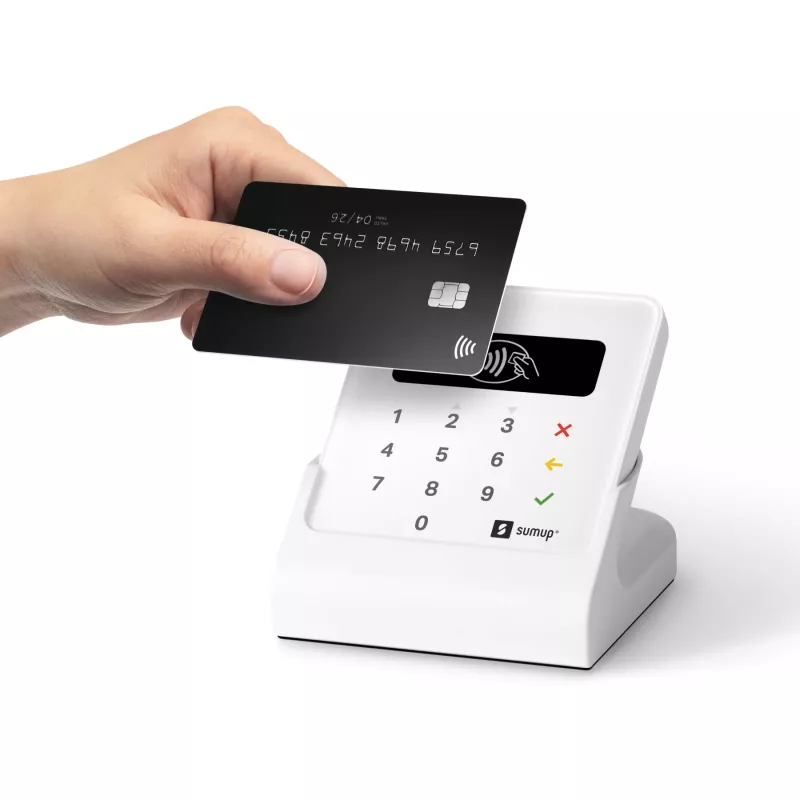 SumUp Air en laadstation, Bluetooth, near field communication (NFC), 1 m, wit, 141 g