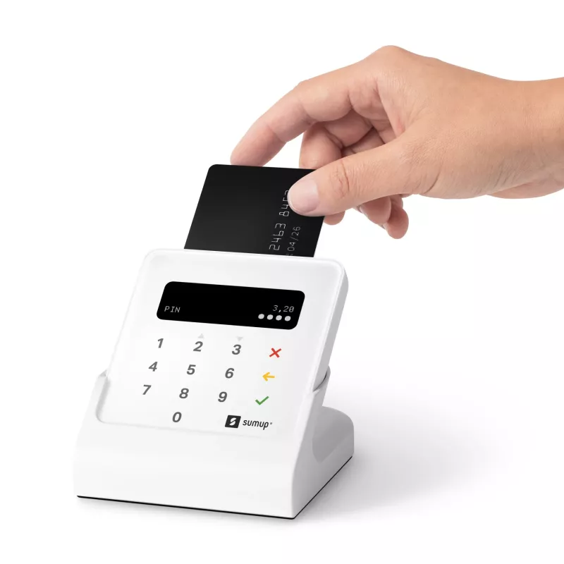 SumUp Air en laadstation, Bluetooth, near field communication (NFC), 1 m, wit, 141 g