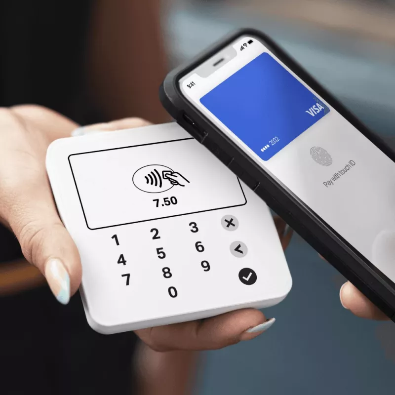 SumUp Solo Lite intelligente kaartlezer batterij Bluetooth wit