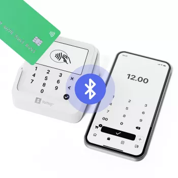 SumUp Solo Lite smartcardlezer batterij wit