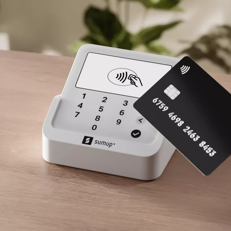 SumUp Solo Lite smartcardlezer batterij wit