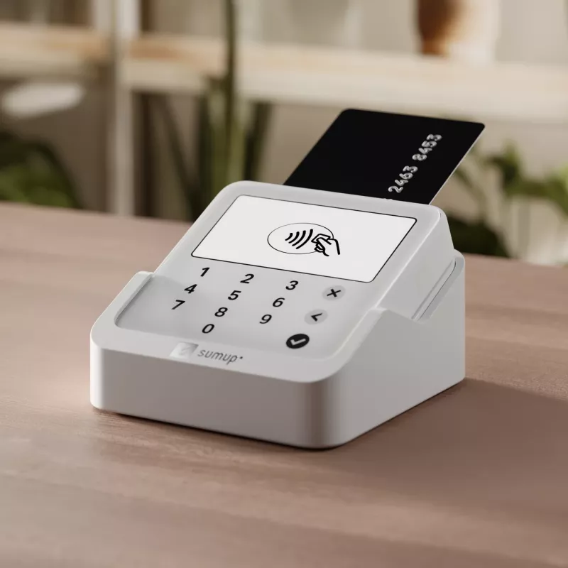 SumUp Solo Lite smartcardlezer batterij wit