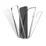 Hama 360° glas telefoonhoesje 15,5 cm (6,1 inch) deksel zilver, transparant