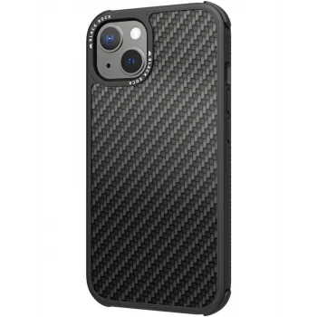 Hama Robust Real Carbon telefoonhoesje 15,5 cm (6,1 inch) hoesje zwart