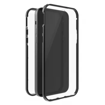 Hama 360° Glass telefoonhoesje hoes zwart transparant voor iPhone 14 Pro