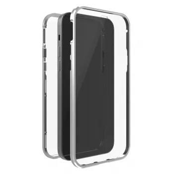 Hama 360° Glass telefoonhoesje hoes zilver transparant voor iPhone 14 Pro
