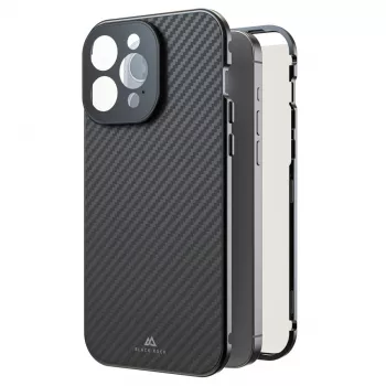 Hama 360° Glas telefoonhoesje 17 cm (6,7 inch) hoes carbon