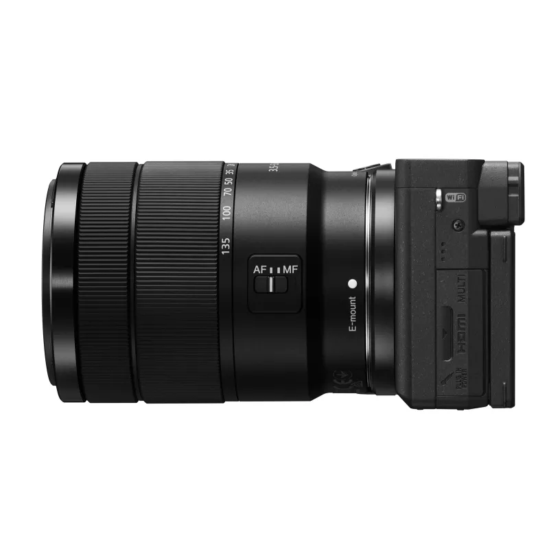 Sony α 6400 + SEL18135 MILC 24,2 MP CMOS 6000 x 4000 pixel zwart