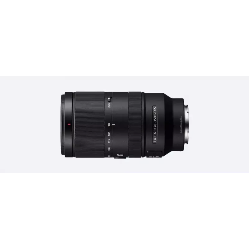 Sony E 70-350 mm F4.5-6.3 G OSS cameraobjectieven, zwart