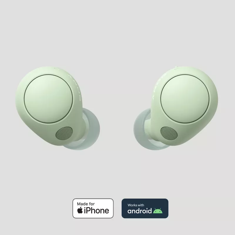 Sony WF-C700N headset True Wireless Stereo (TWS) in-ear bellen/muziek Bluetooth groen