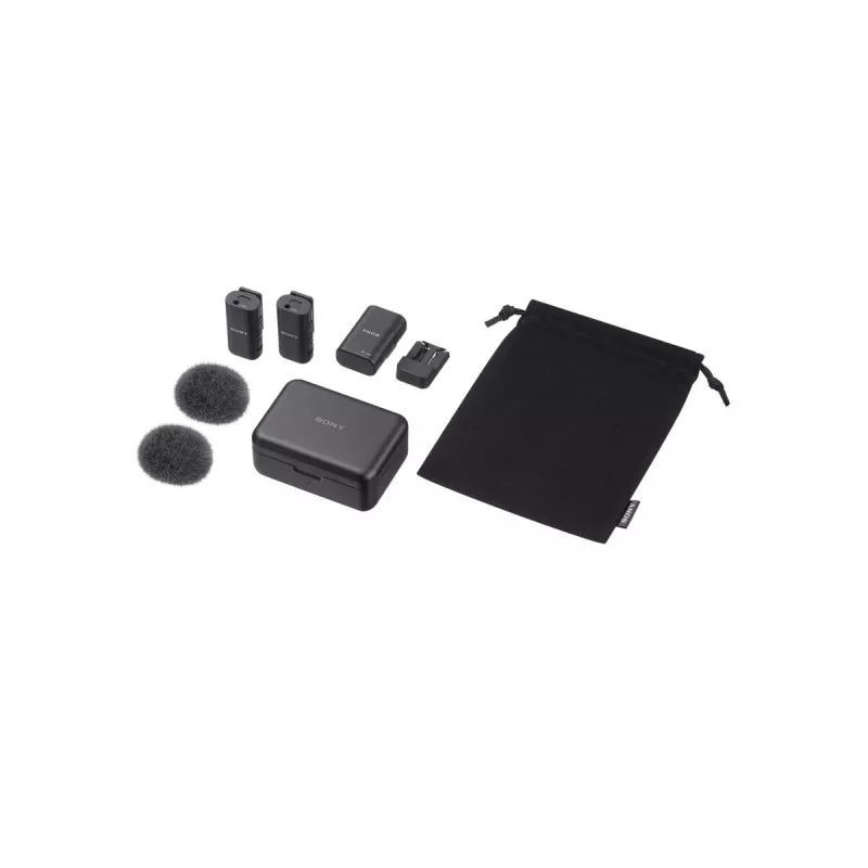 Microfoon Sony ECM-W3 zwart digitale cameramicrofoon
