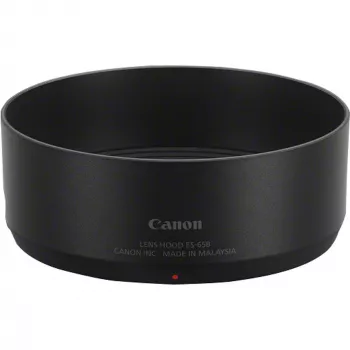 Zonnekap Canon ES-65B voor RF50mm F1.8 STM — rond, zwart