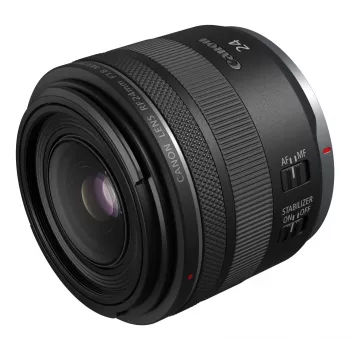 Canon Wide-Angle RF 24 mm F1.8 Macro IS STM camera-objectieven, zwart