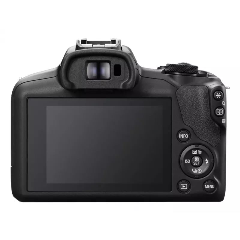 Mirrorless camerabody Canon EOS R100, 24,1 MP CMOS, 6000×4000, 4K, zwart
