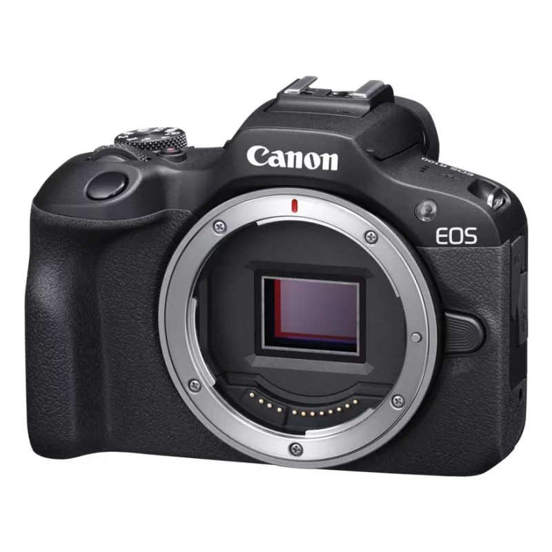 Mirrorless camerabody Canon EOS R100, 24,1 MP CMOS, 6000×4000, 4K, zwart