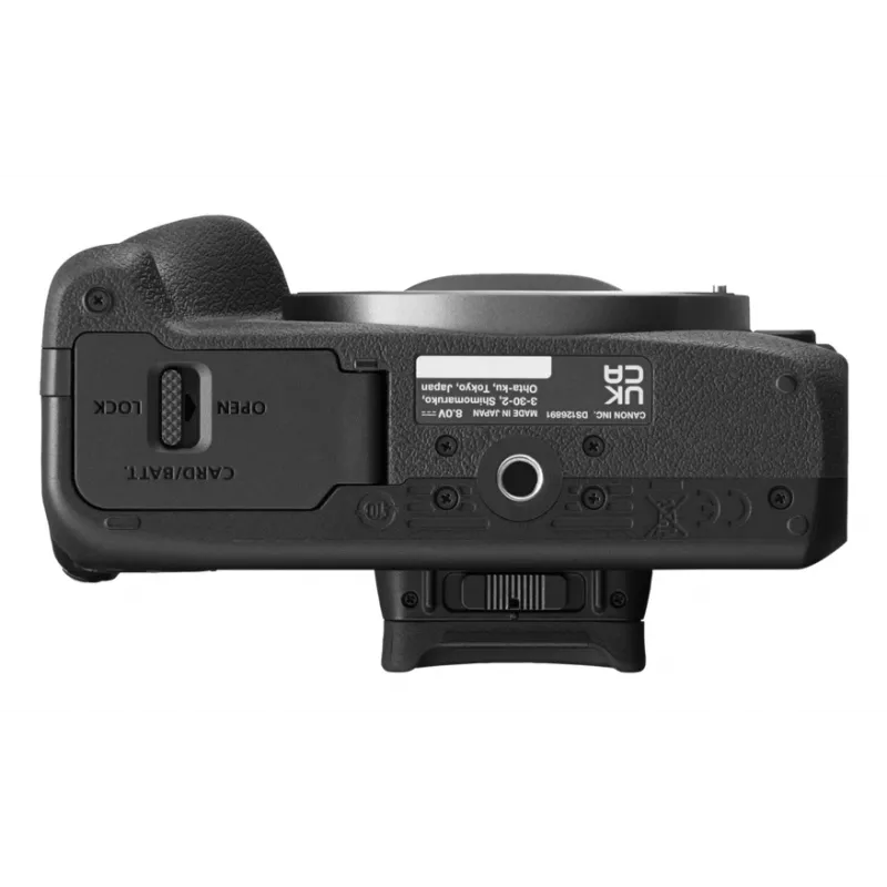 Mirrorless camerabody Canon EOS R100, 24,1 MP CMOS, 6000×4000, 4K, zwart