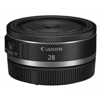 Canon groothoek RF 28 mm F2.8 STM camera-objectieven, zwart