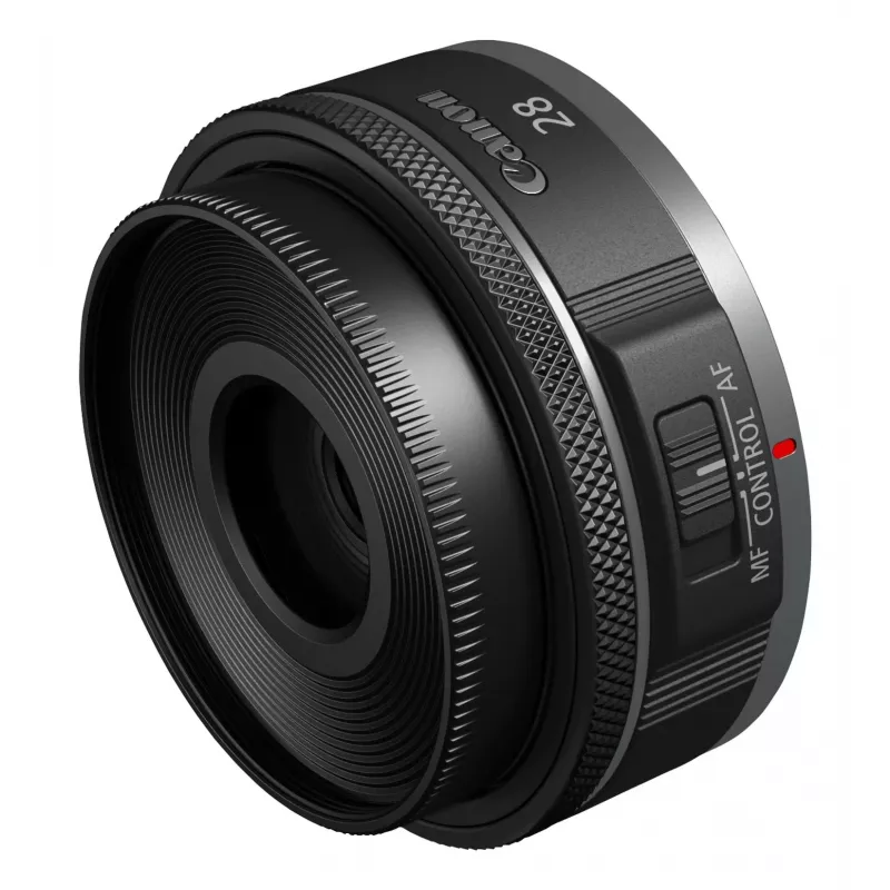 Canon groothoek RF 28 mm F2.8 STM camera-objectieven, zwart