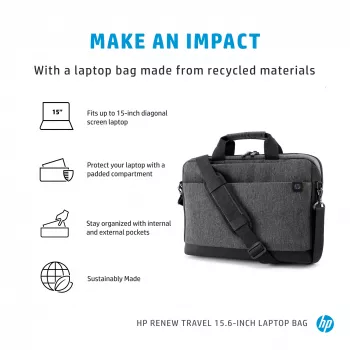 HP Renew Travel 15,6-inch laptoptas