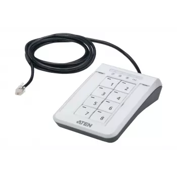 ATEN 2XRT-0021G overig invoerapparaat toetsenbord RJ-11 zwart, grijs, wit