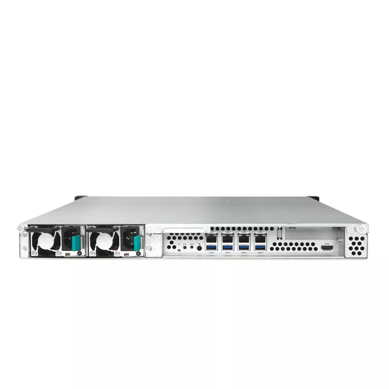 Origin Storage rackmount 1U 4+2 bay met Intel Core i3 3,9 GHz dual-core-CPU 8 GB DDR4-RAM (max. 64 GB)